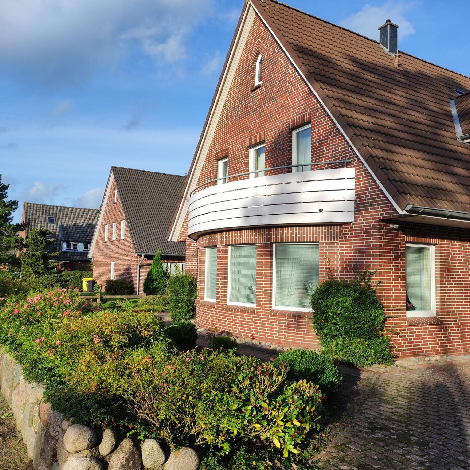 3 Zimmer Ferienwohnung Strandmuschel Mit Sonnenbalkon Im 1 Og Nr8 Sankt Peter-Ording Dış mekan fotoğraf